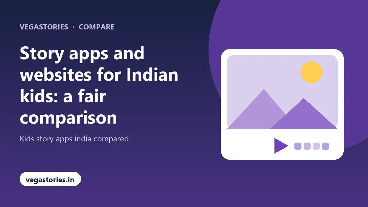 Story apps and websites for Indian kids: a fair comparison