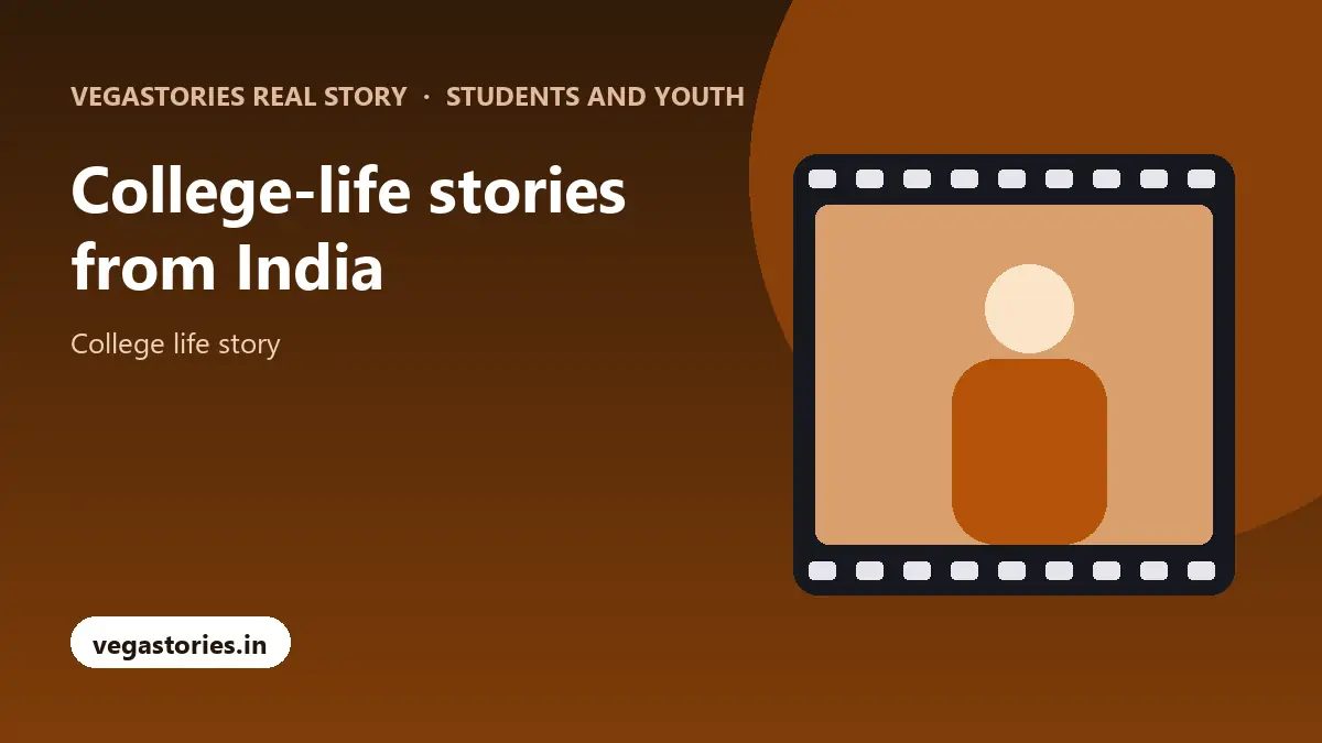 College-life stories from India with Vegastories Real Story